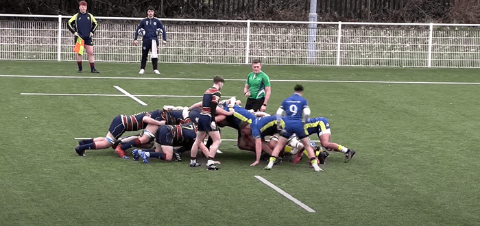 photo of brunel v cardiff met rugby match