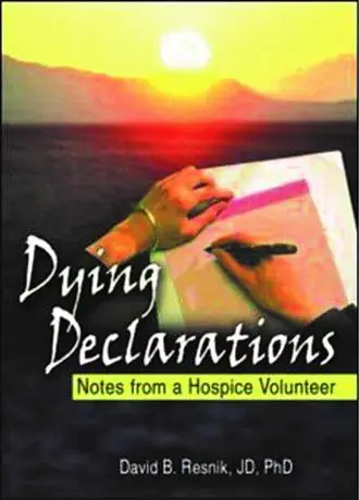 book cover of dying declarations