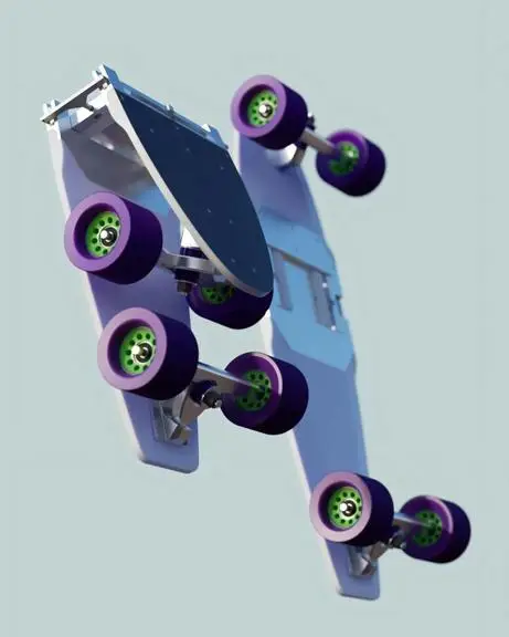 Iconicle folding skateboard 
