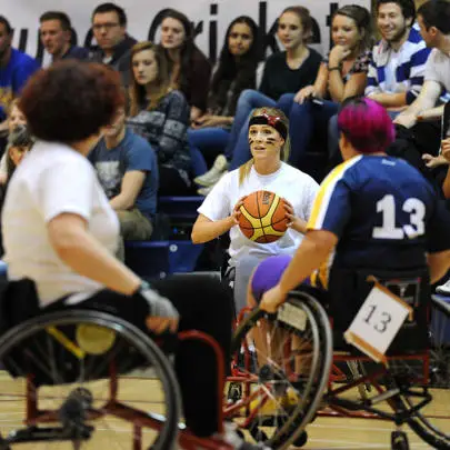 image of Wheelchair Basketball offers inclusive therapy