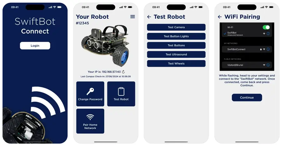 Swiftbot app