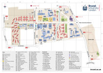 Brunel University Campus Map Bishop Hall