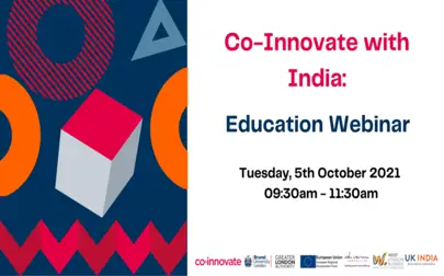 image of Co-Innovate with India - Higher Education Webinar