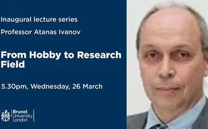 image of Inaugural Lecture: From Hobby to Research Field, Atanas Ivanov