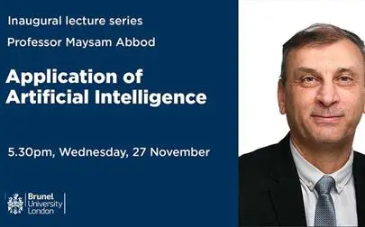 image of Maysam Abbod: Application of Artificial Intelligence