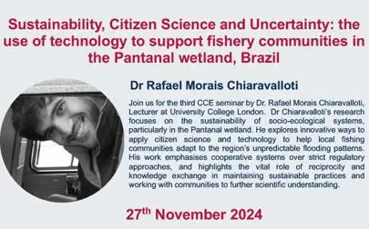 image of CCE Seminar Series - Dr Rafael Chiaravalloti