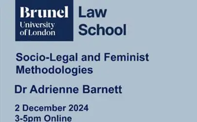 image of Socio-Legal and Feminist Methodologies