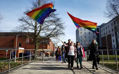 image of In pictures: Pride March powers through campus