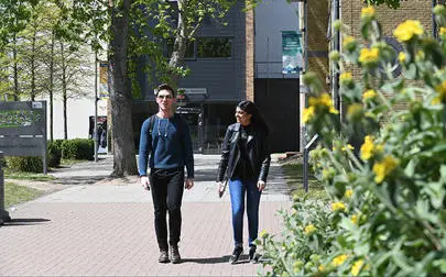 image of Fire safety on campus at Brunel University London