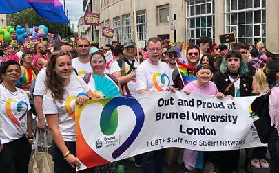 image of Marching in Pride's the icing on the cake