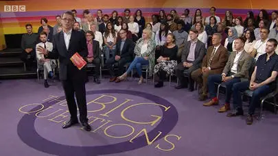 image of BBC One's The Big Questions broadcast live from Brunel