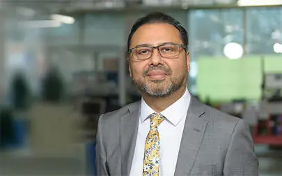 image of Prof Aamir Khalid named TWI Chief Executive