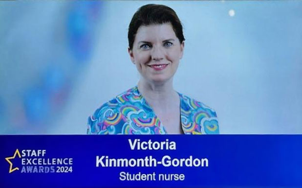 image of From cabin crew to Nursing Associate: Victoria's award-winning journey