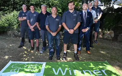 image of Grounds staff awarded for Brunel's lush, leafy campus