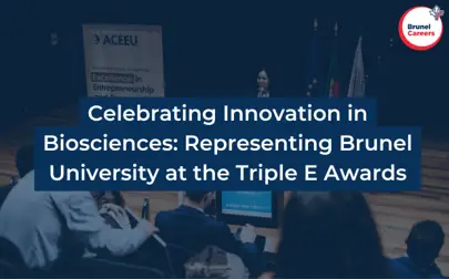 image of Celebrating Innovation in Biosciences: Representing Brunel University at the Triple E Awards