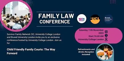 image of Join a conference: Child Friendly Family Courts: The Way Forward