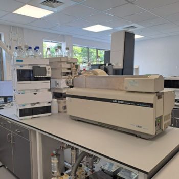 Agilent 1260 with a Sciex API5000 Triple Quadrupole Mass Analyser