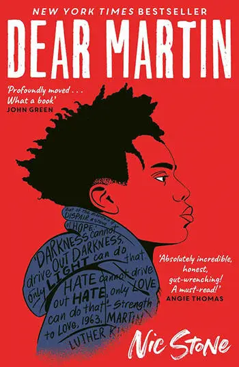 book cover of Dear Martin by Nic Stone